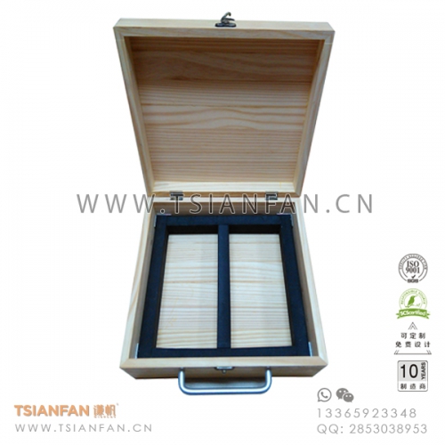 馬賽克木頭材質(zhì)展示盒