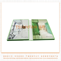 人造石樣板盒-石英石4折頁樣品冊-紙板材質